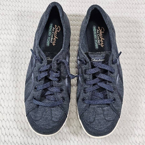 Skechers Sneakers Womens Size 9 Memory Foam Air Cooled Slip On - Picture 1 of 9